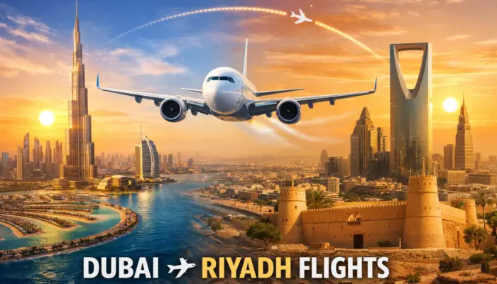 Dubai Riyadh Flights 2026: Book Cheap Tickets & Save Big